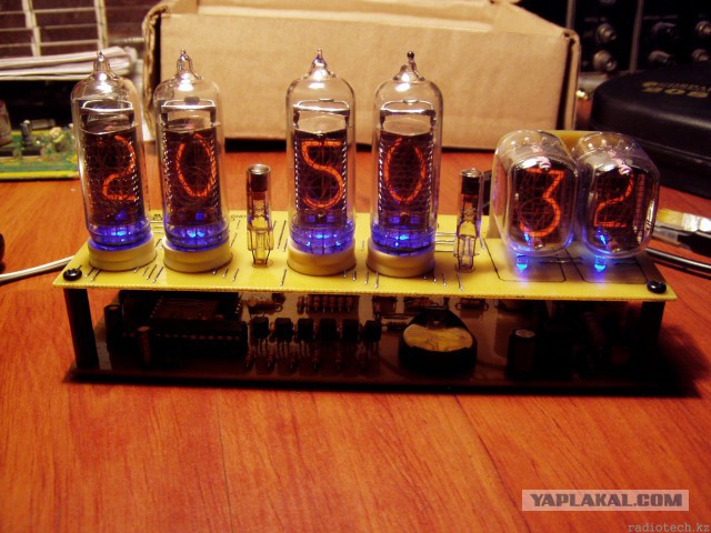 Nixie clock: новые часы на 6 лампах ИН-14