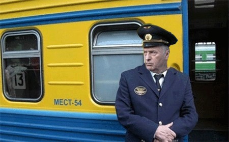 Фотожаба: Жириновский проводник