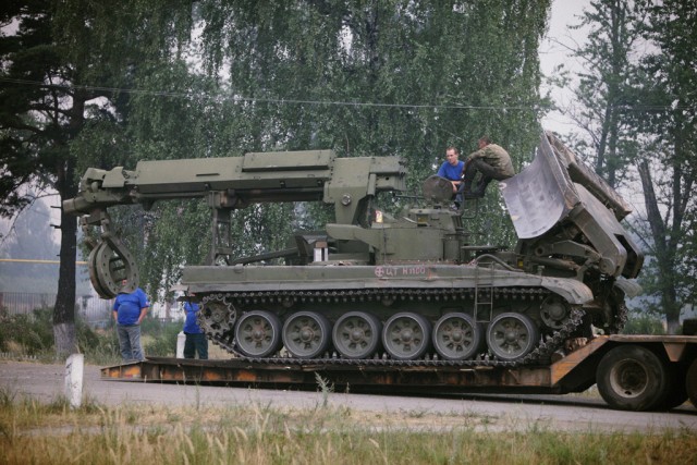 А какая военная техника была в вашем распоряжение?