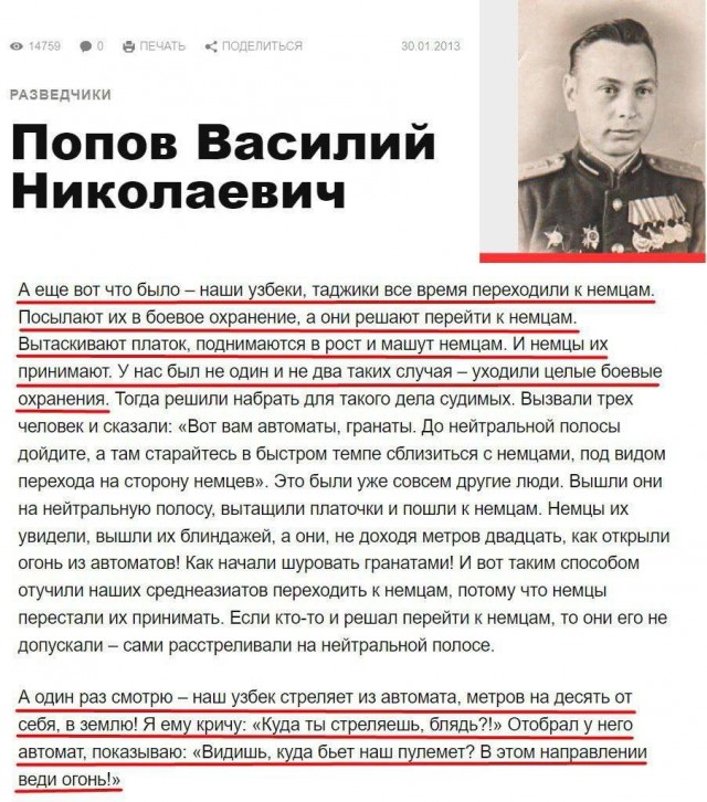 Вклад народов СССР в Великую Отчественную Войну