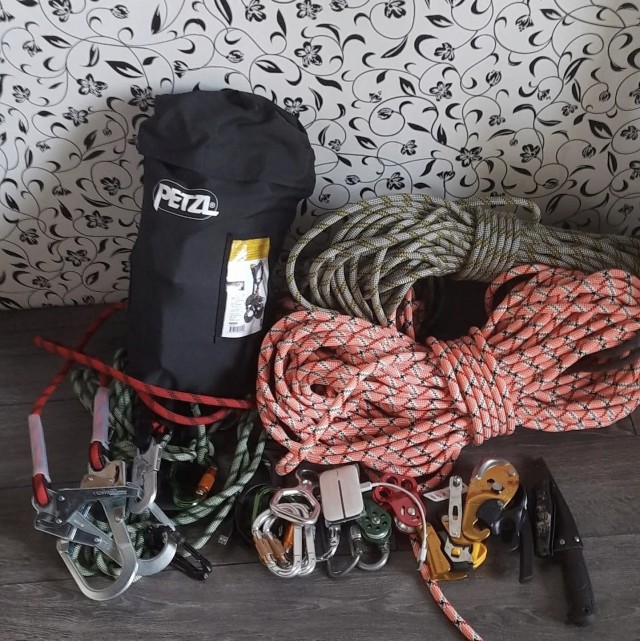 Стажировка монтажников на высоте 40 метров