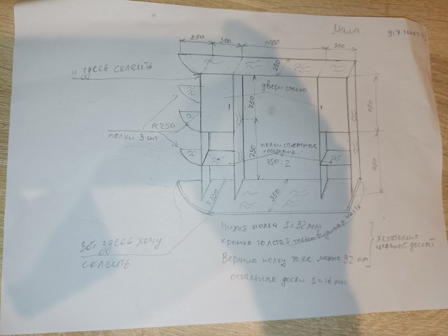 Нужна помощь по мебели.