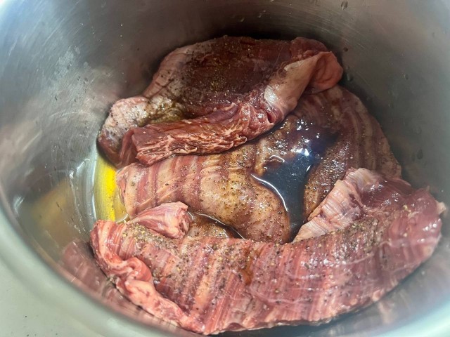 Мясо жареное, почти по-азиатски