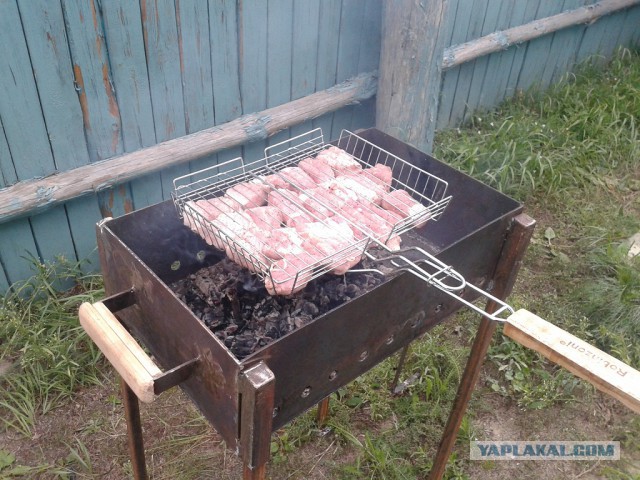 Разборной мангал своими руками
