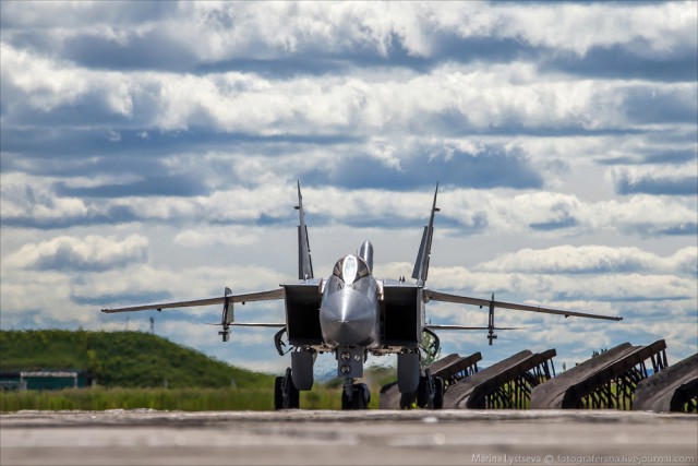 МиГи-31 на авиабазе Сокол в Перми