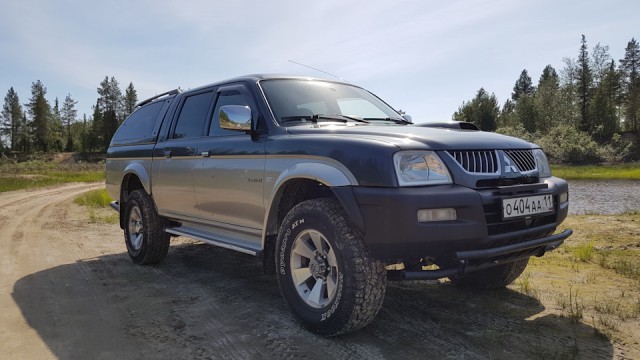 Обновленный пикап Mitsubishi L200