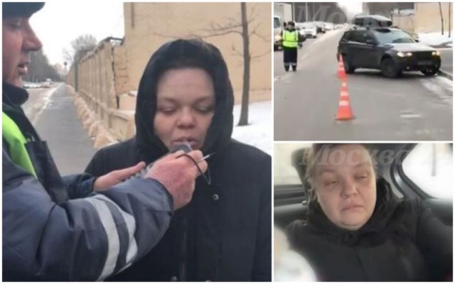Пьяная мать с ребёнком в машине устроила сразу два ДТП на востоке столицы