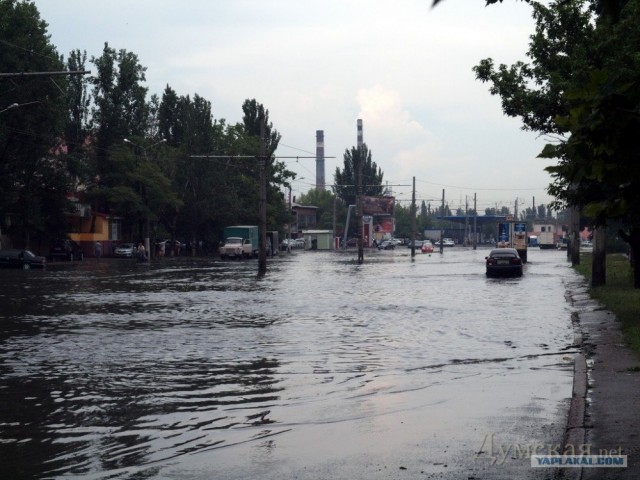 Ливень и потоп в Одессе