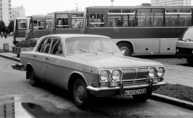 Автомобильный пост. Траспорт СССР