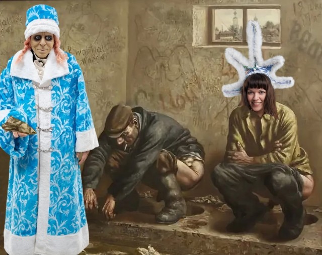 Фотожаба : "Новогодняя".