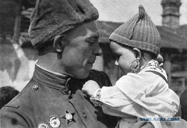 Самые трогательные фотографии войны