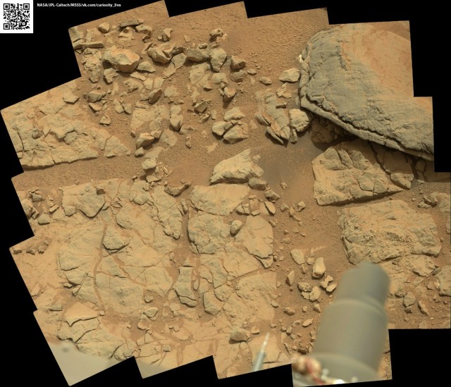 Curiosity на дне