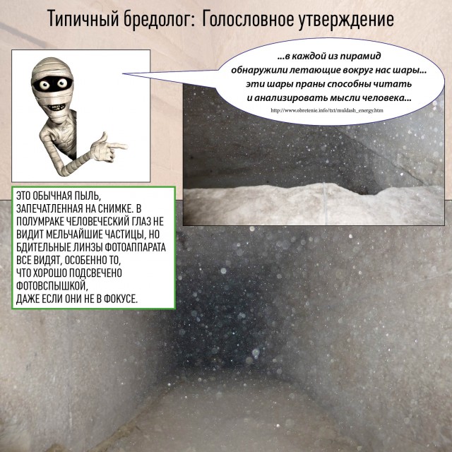 Древний Египет в голословных утверждениях