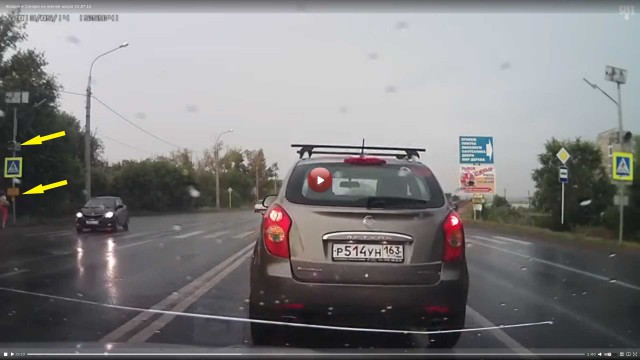 Серьёзная авария в Самаре на южном шоссе