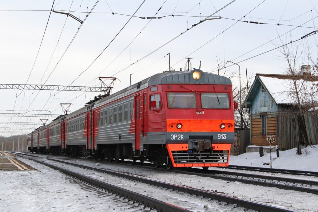 Зимняя железная дорога