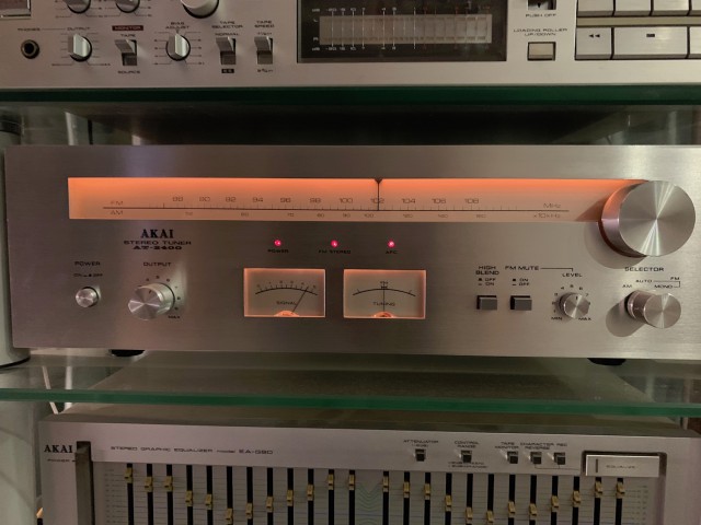 Винтажная подборка аудиотехники AKAI, моя личная коллекция