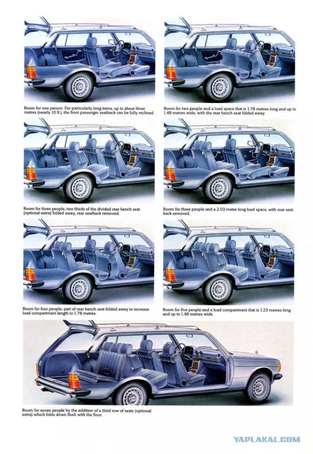Mercedes-Benz S123: сарай, который смог