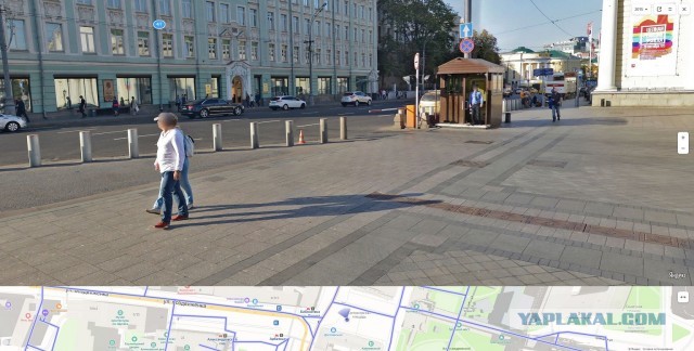 Столбы вокруг Кремля