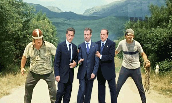 Наш президент на саммите G8!