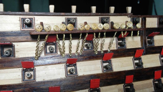 Постройка модели линкора Santisima Trinidad