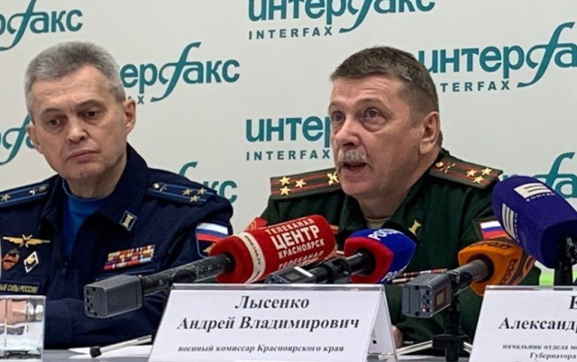 Военком Красноярского края заявил, что статистику по погибшим на Украине не ведут