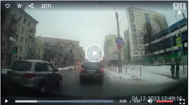 Автор интересуется, кто виноват в ДТП?