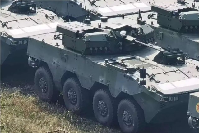 Народно-Освободительная Армия Китая массово обновляется на колесные БМП нового поколения.