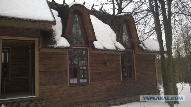 Дом из соломы по современному