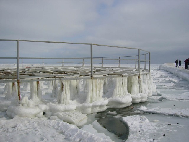 Черное море... замерзло!