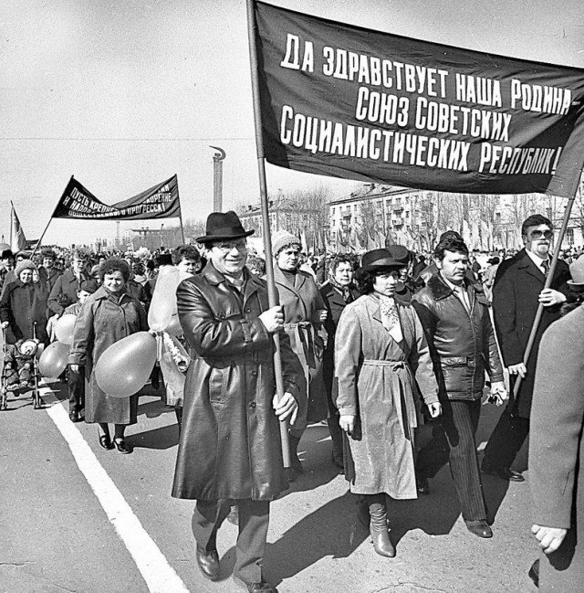 Карельский городишко 40 лет назад