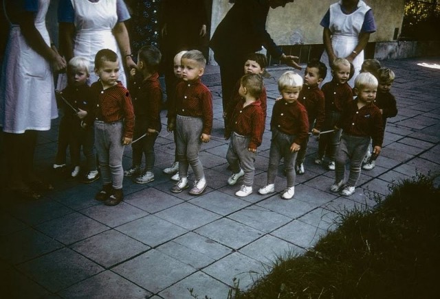 Цветные фотографии повседневной жизни в Ленинграде, 1958 год