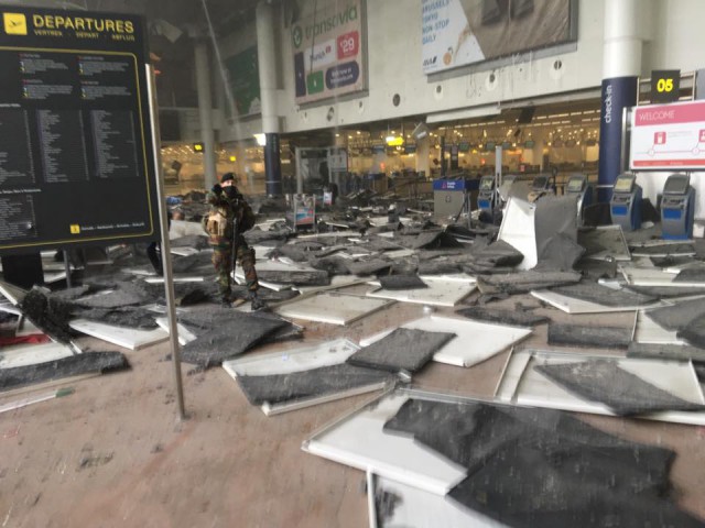 Взрывы в Брюсселе: аэропорт и метро