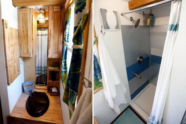 Пара путешествует по стране в удивительно уютном крошечном доме на колесах площадью всего 12 кв.м.