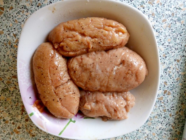Бычьи яйцы. Гриль.