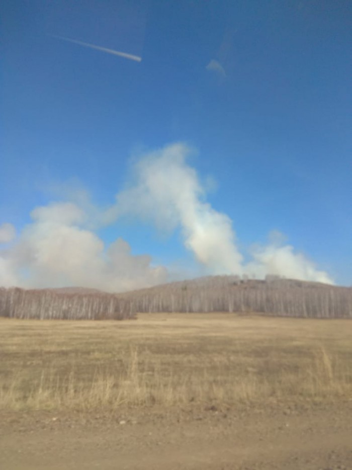 В Башкирии массово горят поля