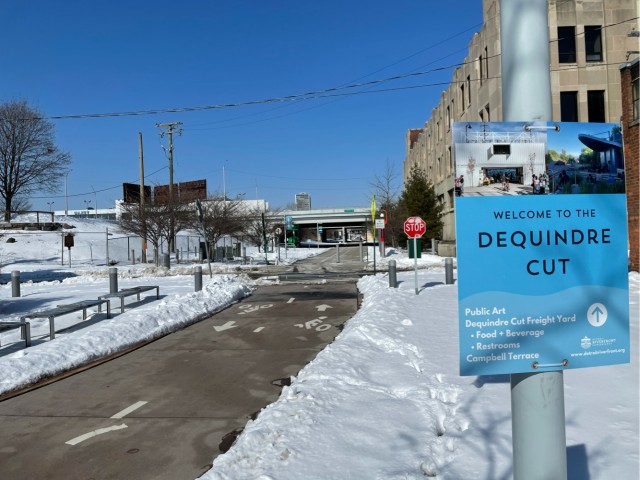 Зимний Детройт