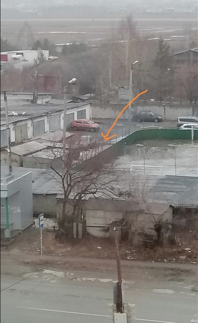 Да как же так....первый раз оставила машину на ночь не около дома...