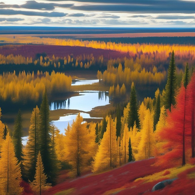 Осень в тайге