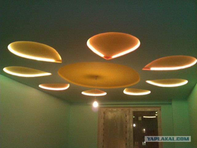 Как я потолок в детской комнате делал