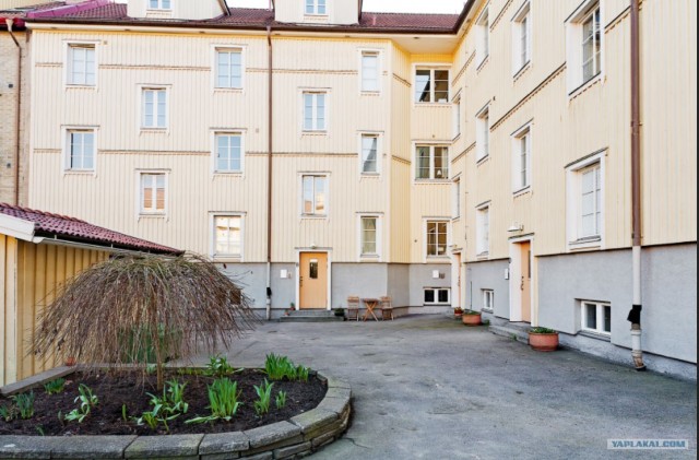 Финляндия. Подъезд нашего дома.