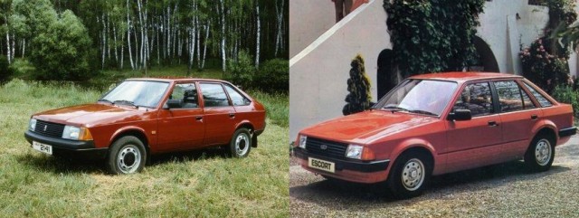 10 советских автомобилей, которые сложно отличить от иностранных моделей