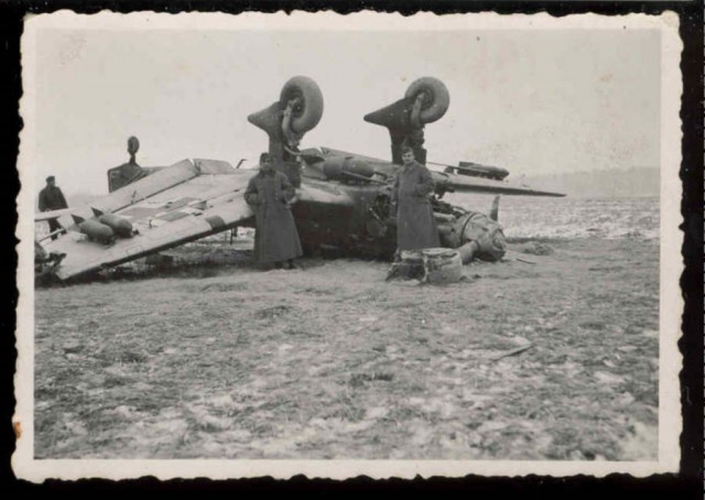 Подъем немецкого бомбардировщика Юнкерс-88А4