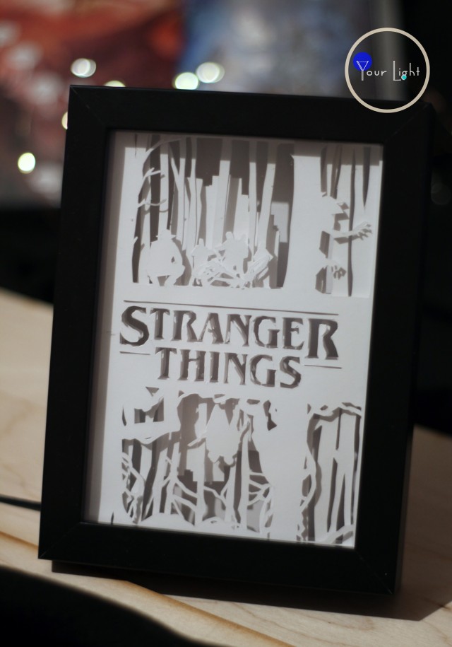 Теневая картина "Stranger Things"