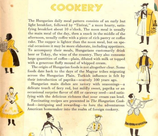 Венгерская кухня. Гуйяш с чипетками