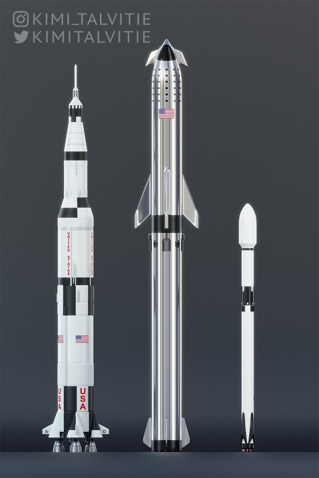 Starship SN10 перемещают из сборочного ангара на стартовую площадку. Процесс, который завораживает