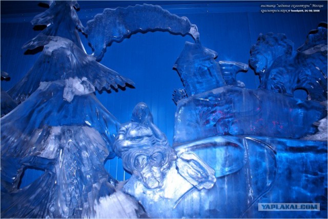Выставка ледяных скульптур (28 фото)