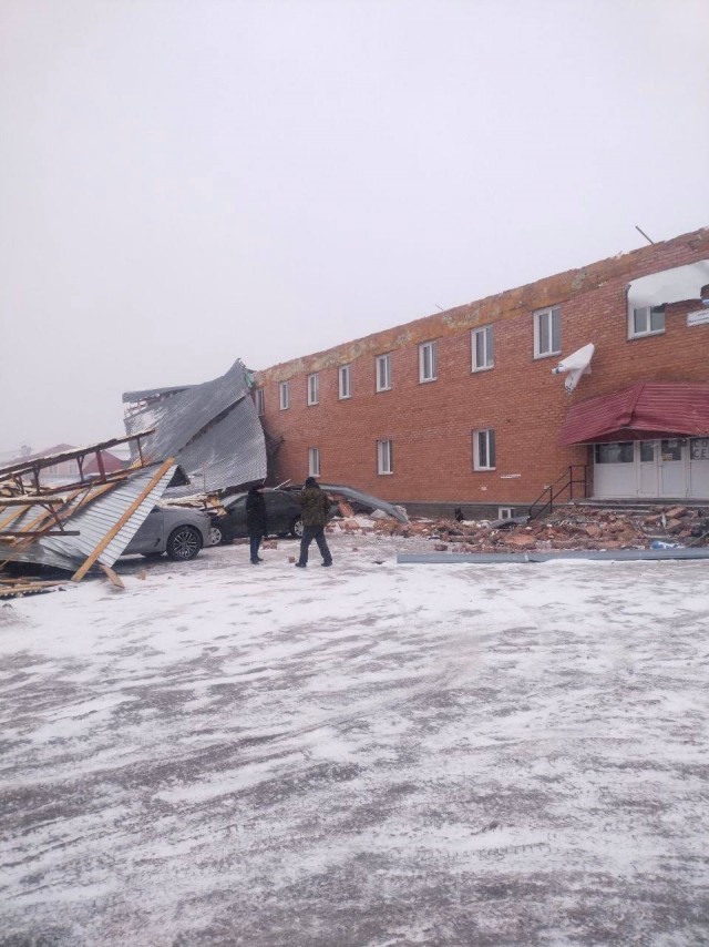 Ураган в Барнауле