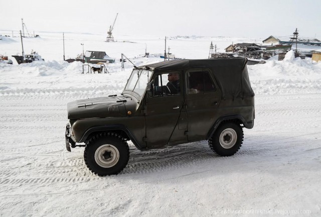 Советский транспорт в Диксоне