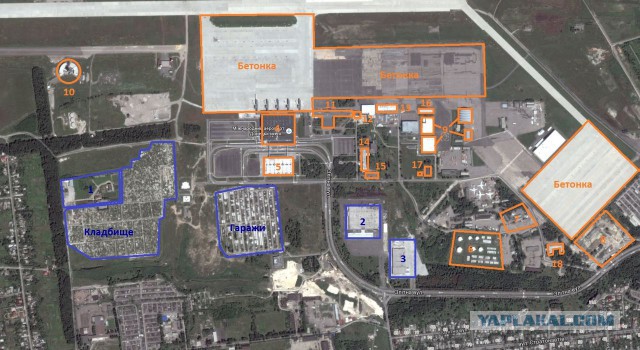 Зачистка аэропорта от войск украинских ВС