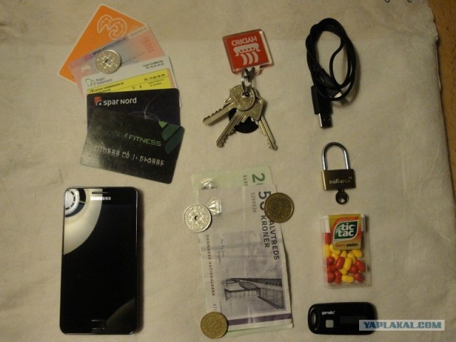 Кто что носит в карманах